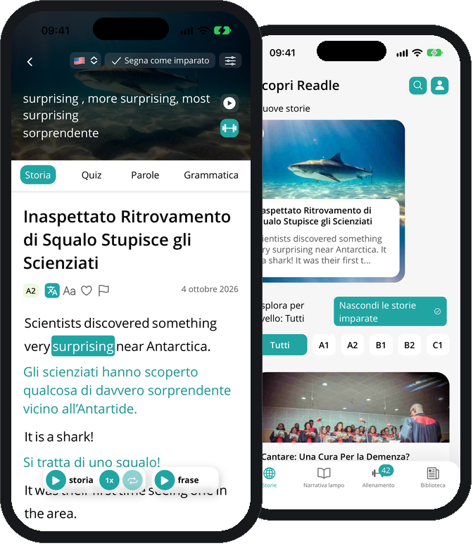 Il lettore di storie di Readle